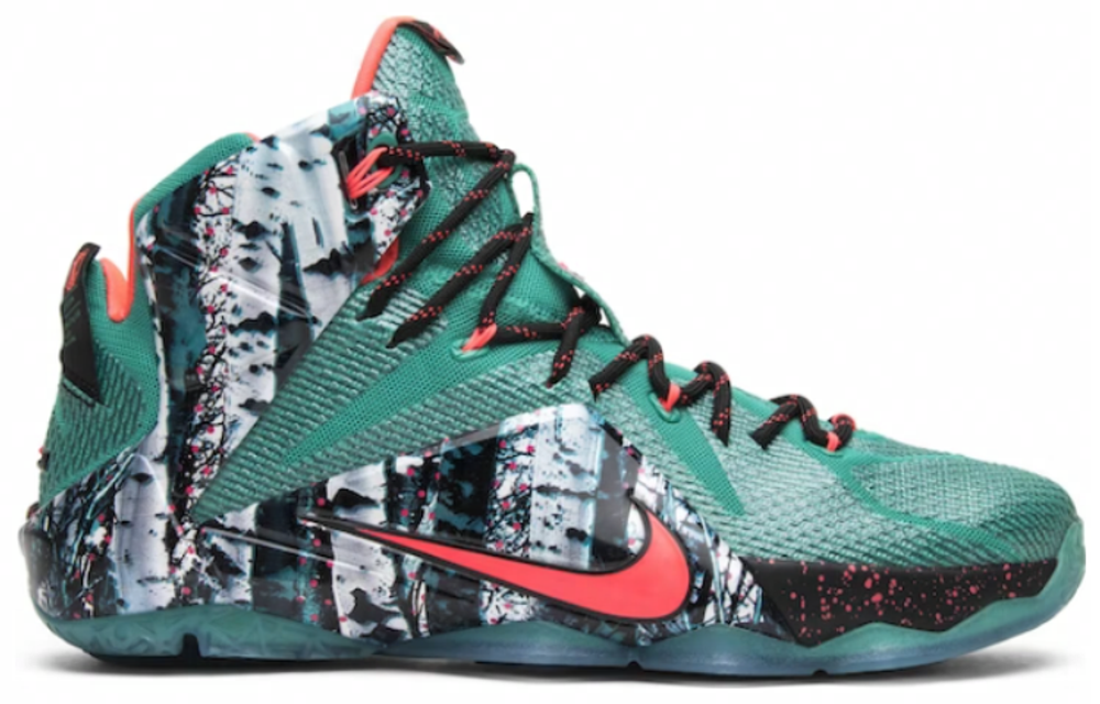 Кроссовки Nike Lebron 12 Akron Birch