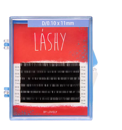 Черные ресницы Lashy MINI - 6 линий