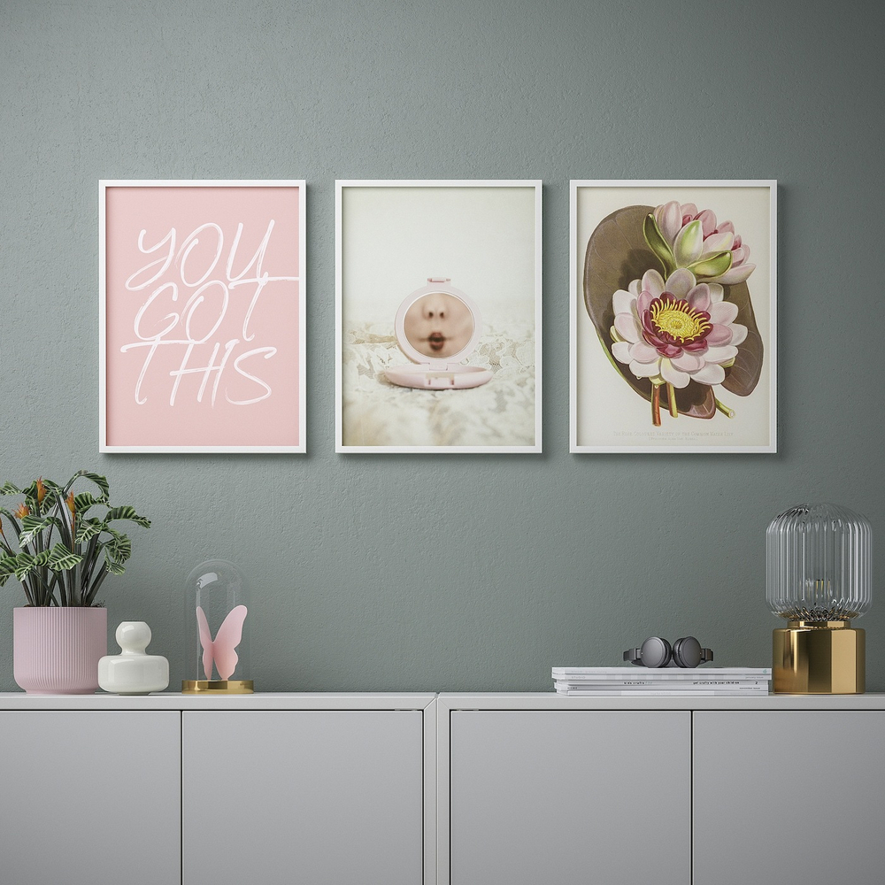 IKEA BILD  (ИКЕА БИЛД)  -  Плакат "У тебя есть это", 30x40 см.