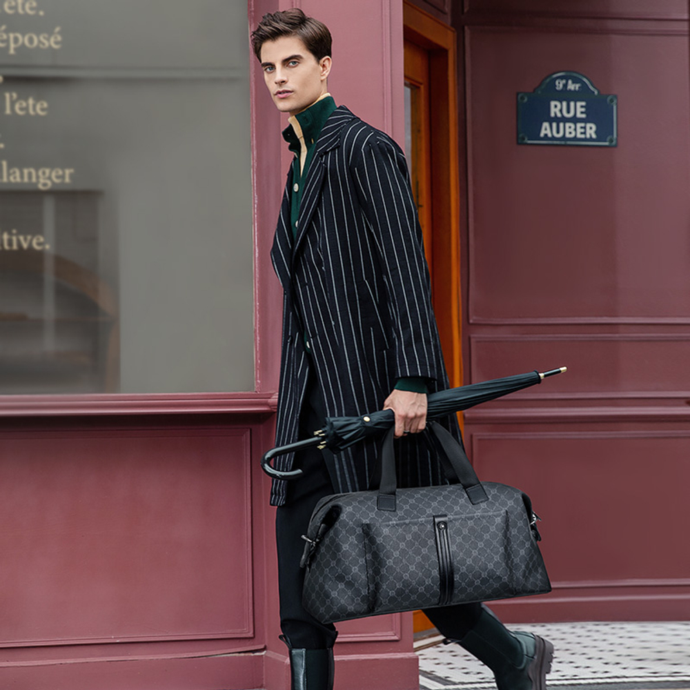 GOLF PVC Travel Bag Unisex Black