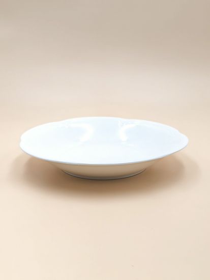 Тарелка глубокая 22,5х4 см. набор 4 шт. "White Ornaments"