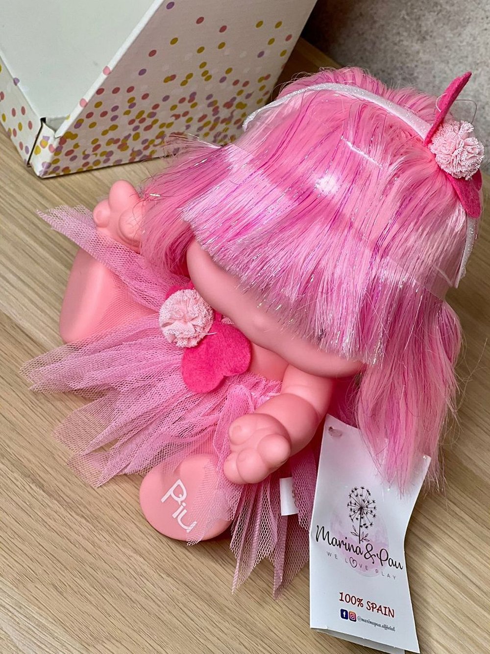 Кукла Пупс Marina and Pau 25 cм Piu (M1750)