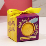 Бомбочка для ванны «Новогодус удачус» с ароматом лимона - 130 гр.