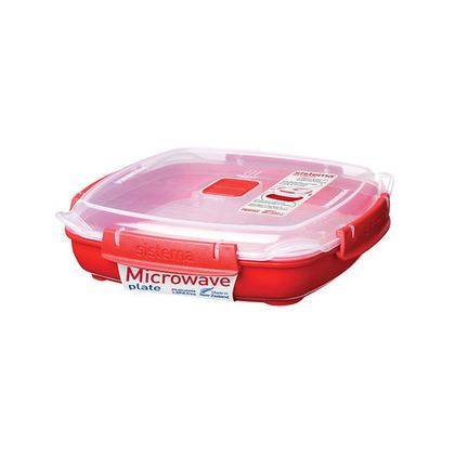 Контейнер низкий 880мл Sistema Microwave