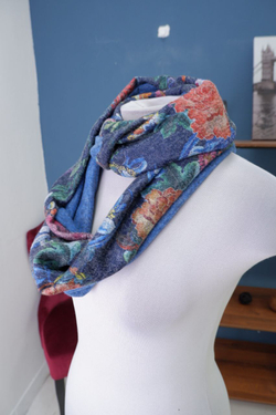 Снуд кашемировый двухсторонний