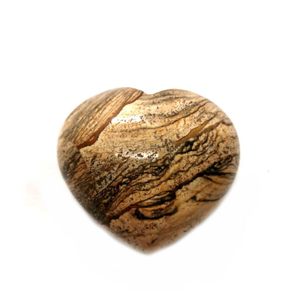 Сердце яшма песочная асс.