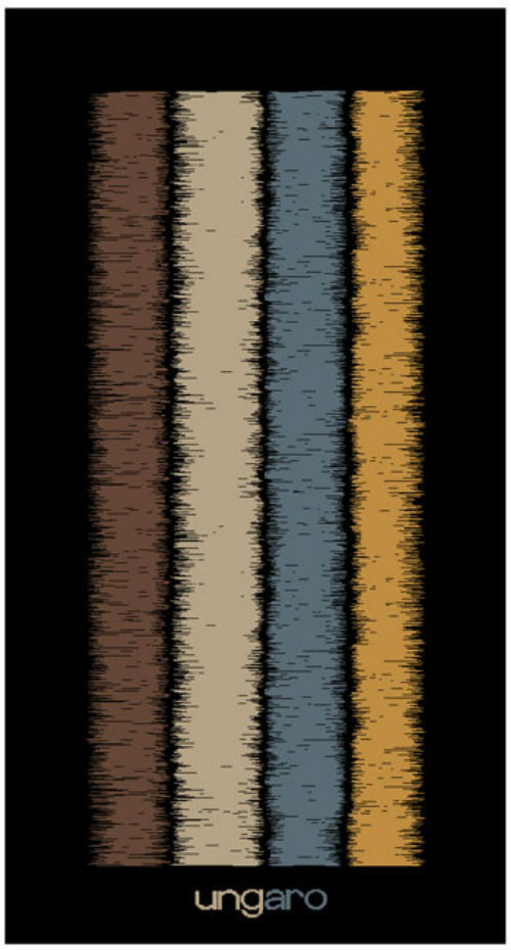 Полотенце 100х150 Emanuel Ungaro Wood коричневое