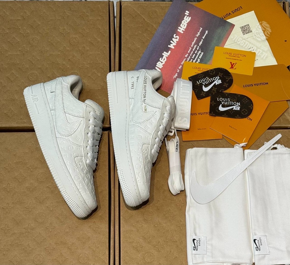 Кроссовки Louis Vuitton x Nike Air Force 1