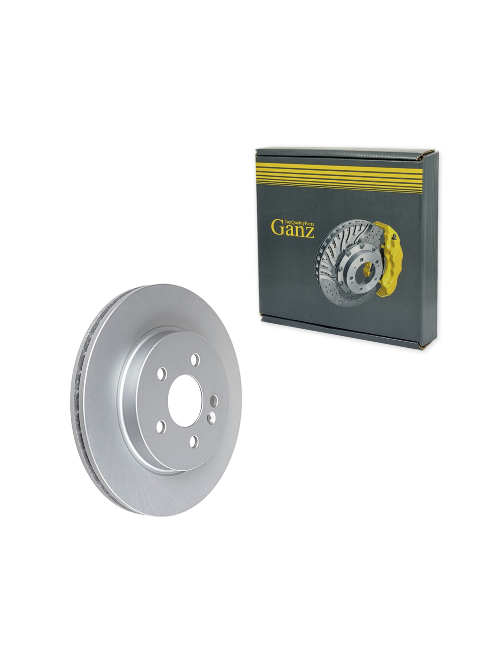Диск тормозной передний с покрытием MB W163 GANZ GIJ10246