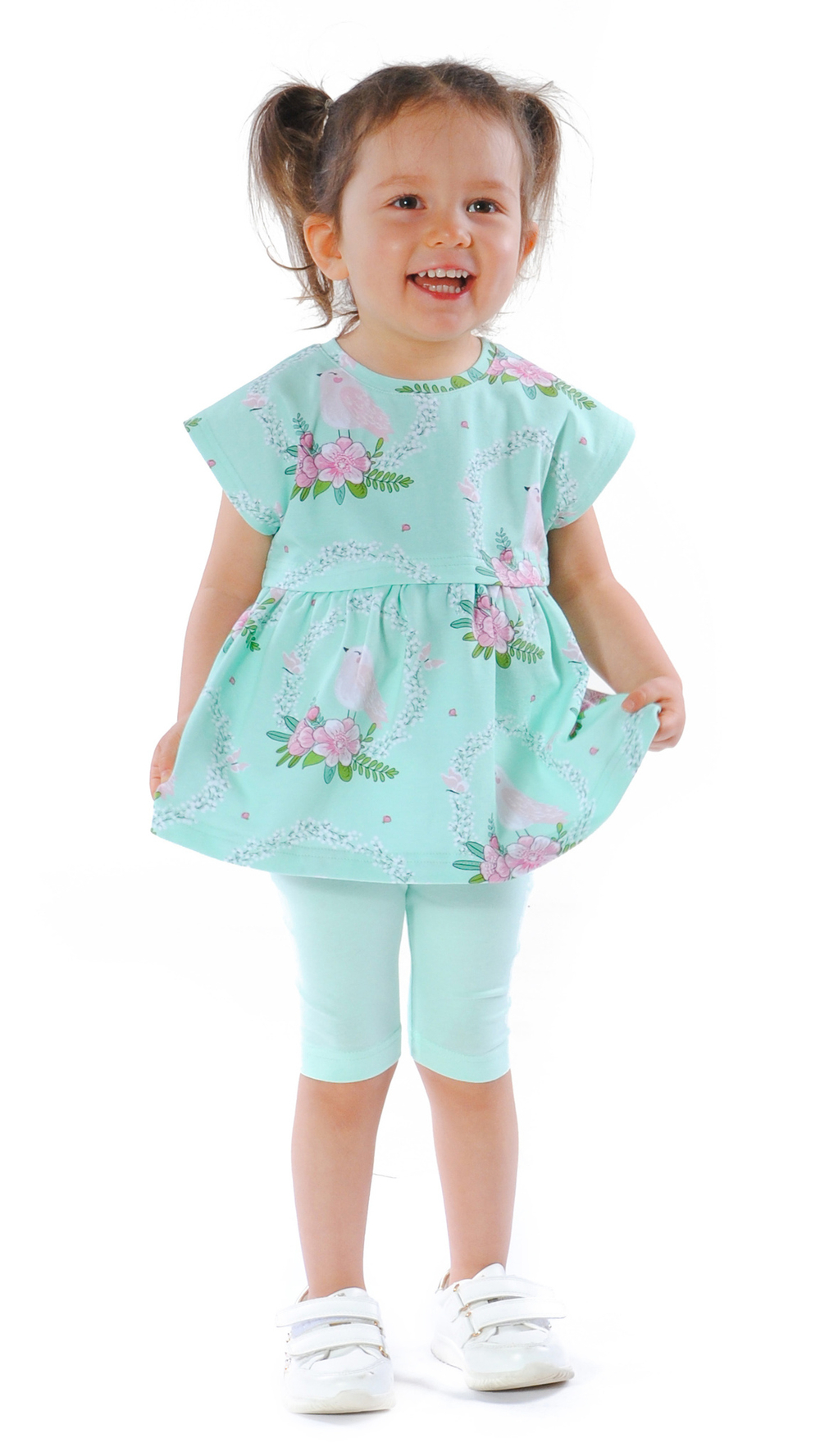 Комплект трикотажный для девочки 0-1 лет Fleur de Vie