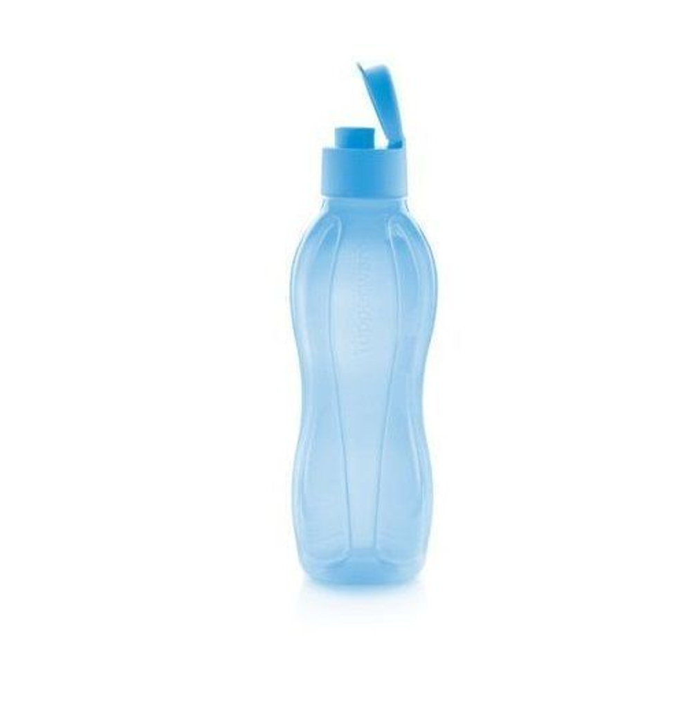 Набор бутылок ЭКО 750мл Tupperware крышка с клапаном (голубая и розовая)