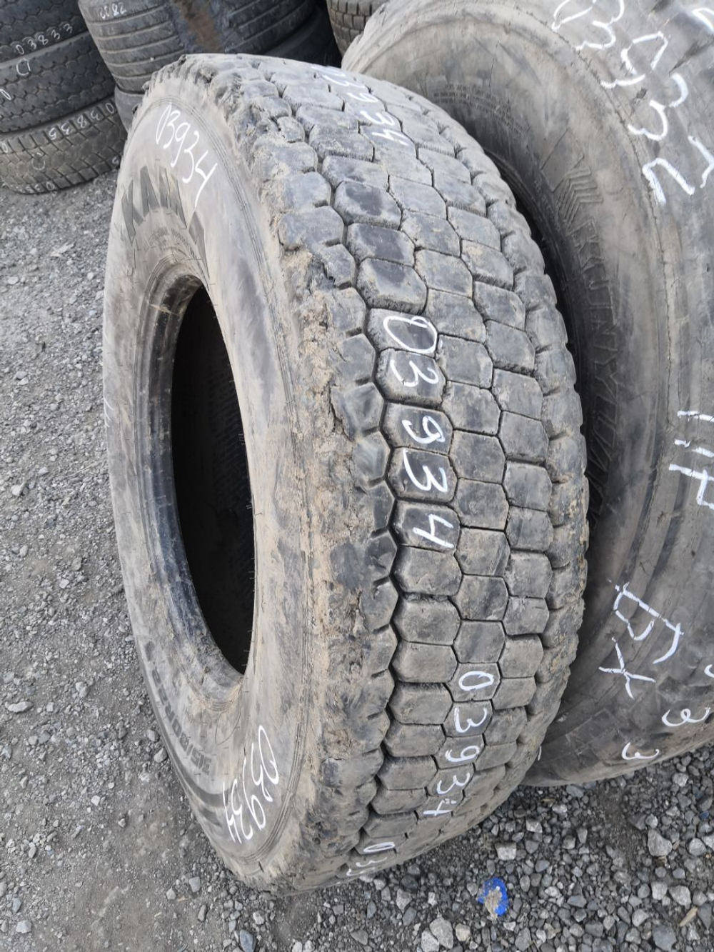 315/80R22.5 Kama NR201 шина б/у
