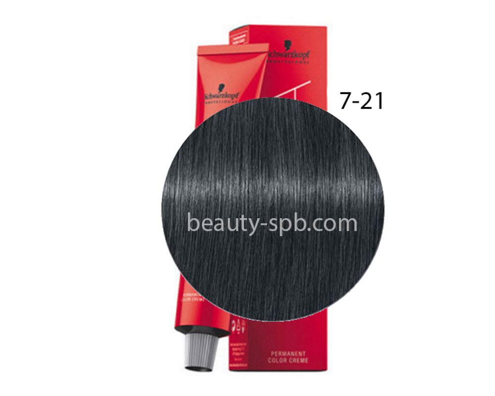 Schwarzkopf Professional краска для волос Игора Royal цвет 7-21 Средний русый пепельный сандрэ 60мл