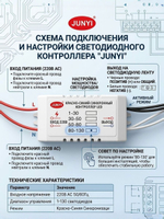 Блок питания вход 220вольт 3в. 80-130диодов