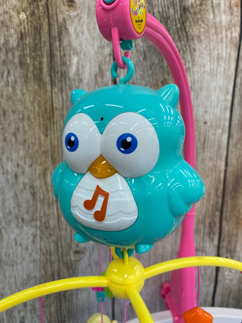 880943/OBL/Карусель - мобиль на кроватку на батарейках в коробке 38,5*10*28/81