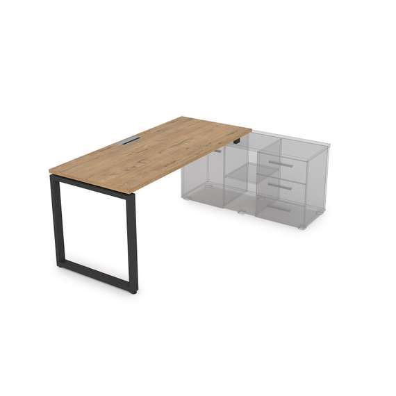 СП-О.984 Стол рабочий прямолинейный,для крепления на тумбу (1600*800*750)