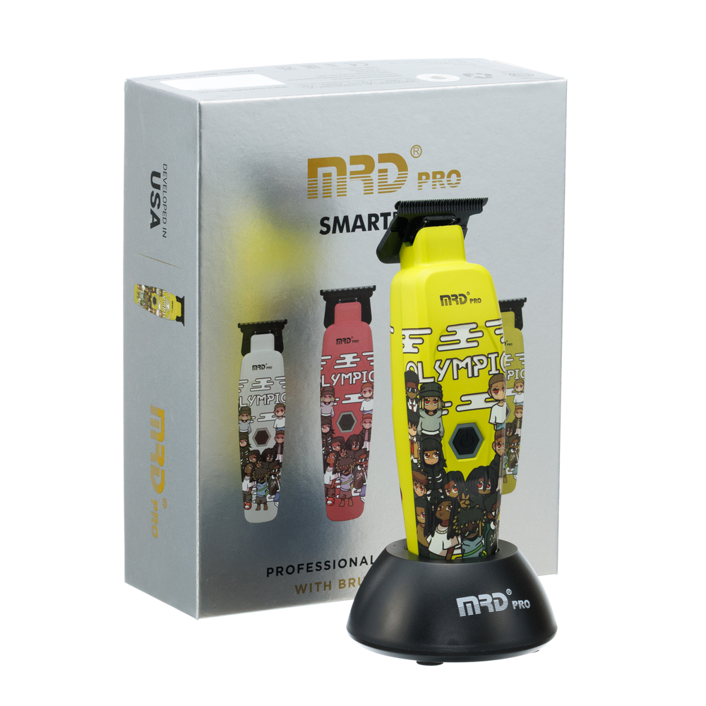 MRD Триммер для стрижки Pro GMT-90-4 Smart Brain Olympic green LE