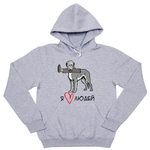 Толстовка "Волкодав любит людей"