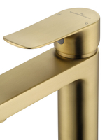 Смеситель для раковины WONZON & WOGHAND Blend, Брашированное золото (WW-A40222-BG)