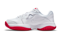 Детские Кроссовки теннисные  Nike Jr Court Lite 2 - white/university red