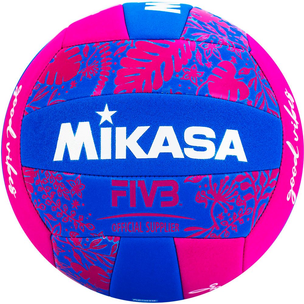 Мяч для пляжного волейбола Mikasa BV354TV-GV-BP, размер 5