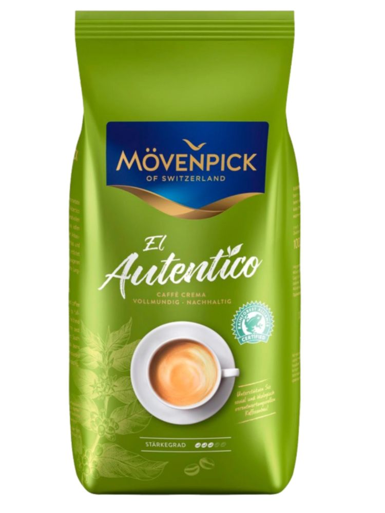 Кофе в зернах Movenpick El Autentico 1000 г