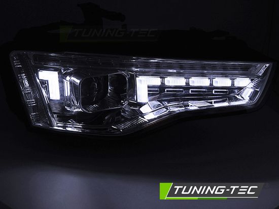 LED HEADLIGHTS LED CHROME SEQ fits AUDI A5 11-16