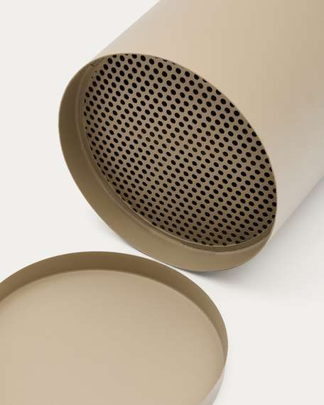 Подставка для зонтов Atin из бежевого металла