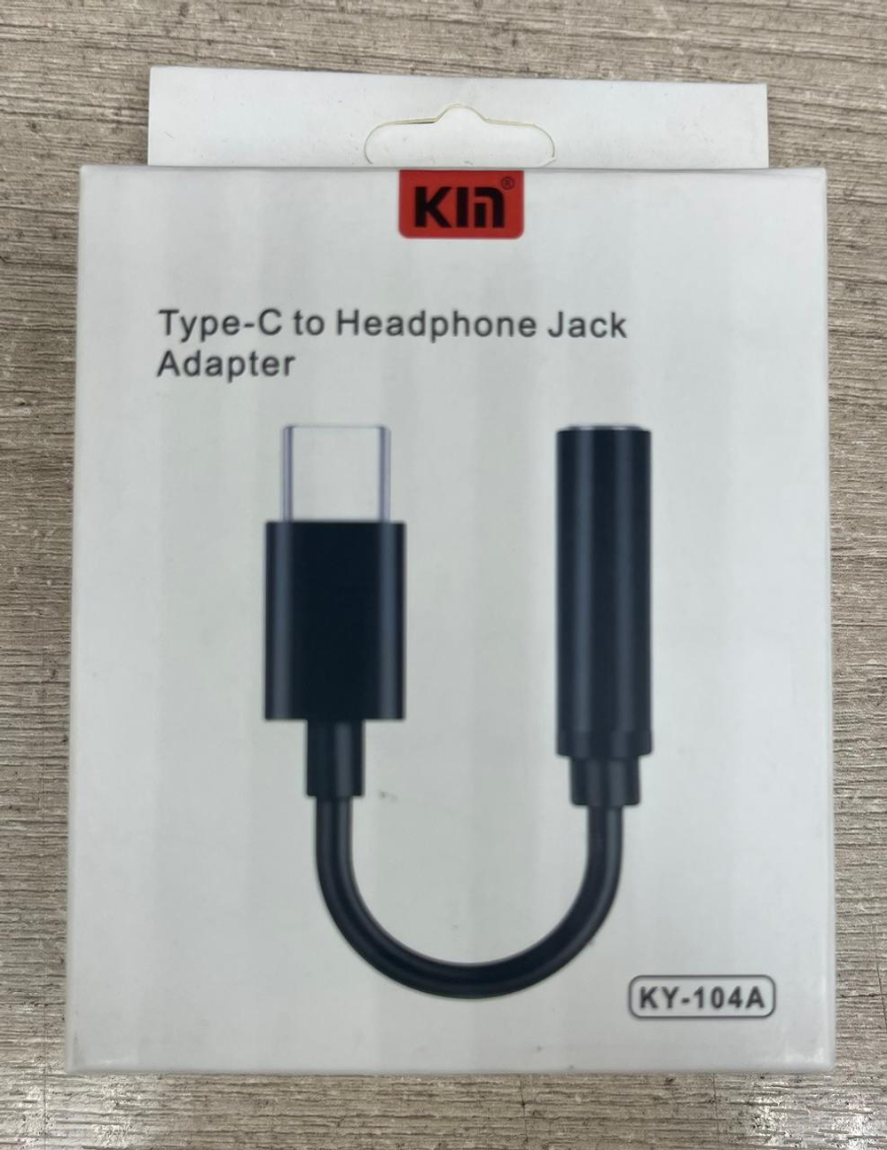 Адаптер KIN KY-104A Type C / AUX черный