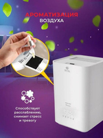 Увлажнитель воздуха ультразвуковой Royal Clima RUH-ARP400/5.0E-WT,  5л,  белый