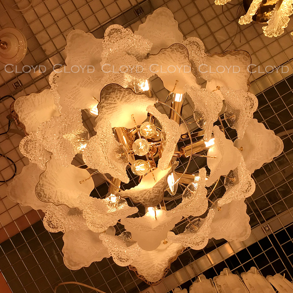 Люстра Cloyd CARDAMON C11 / Ø54 см - керамика - золото (арт.11506)