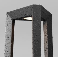 Светильник столбик ландшафтный 12вт 159x200x816мм