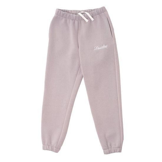 Штаны Dissident Sweatpants Never Logo (gray)
