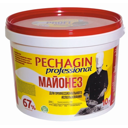 Майонез «Pechagin» Professional Profi 67% ведро - 10 л