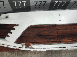 Бампер передний R-Line VW Touareg 2 14-18 Б/У Оригинал 7P6807221F