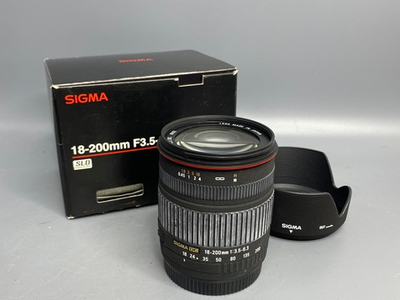 Sigma AF 18-200mm f/3.5-6.3 для Canon