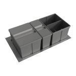 9XL Система хранения в базу 900, H.277мм (ведра: 1х11л,1х26л,1х26л с разделителем), отделка орион с