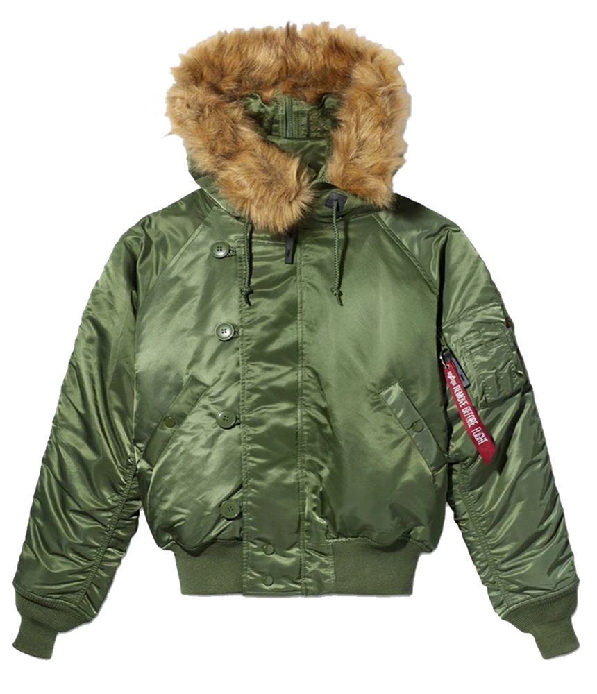 Куртка Alpha Industries N-2B Short Waist Parka (Sage Green)