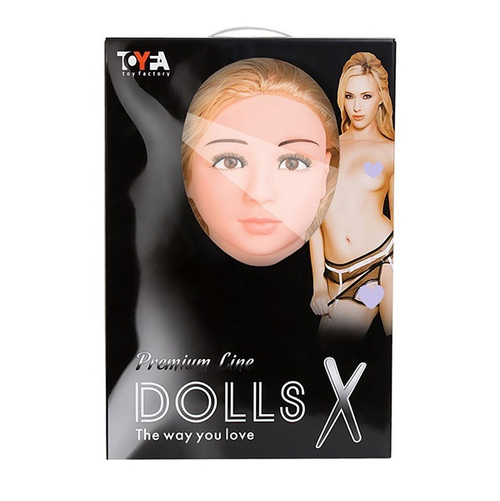 Надувная секс-кукла с реалистичной головой и конечностями ToyFa Arianna Dolls-X 117021