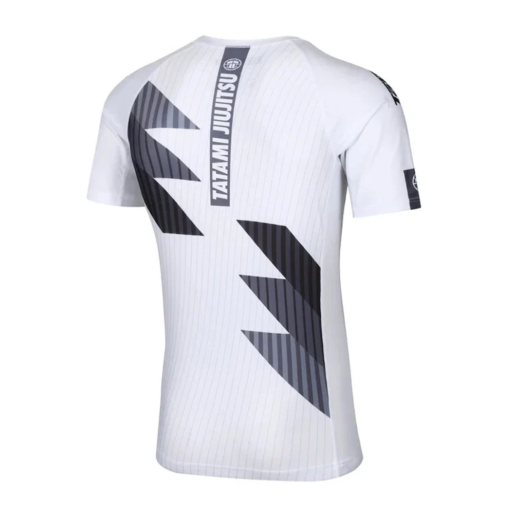 Рашгард Tatami Abstract - бело-чёрный