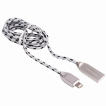 Кабель USB 2.0-Lightning 1 м SONNEN Premium медь для iPhone/iPad передача данных и зарядка (2 штуки в упаковке)