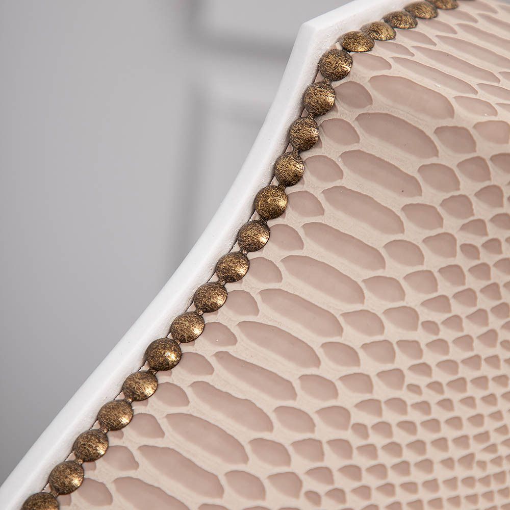 Мини-бар Контрабас 2 Айвори Рептилия жемчуг