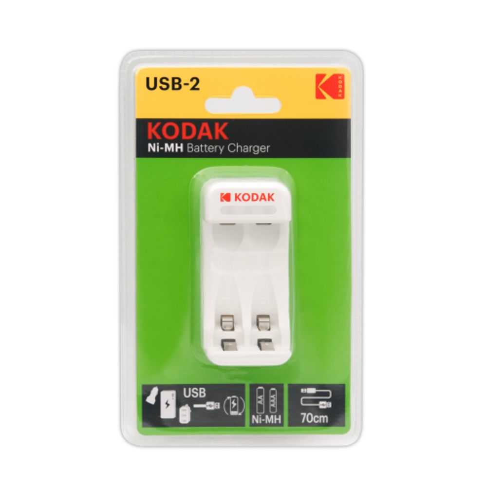Зарядное устройство для аккумуляторов Kodak C8001B USB [K2AA/AAA]