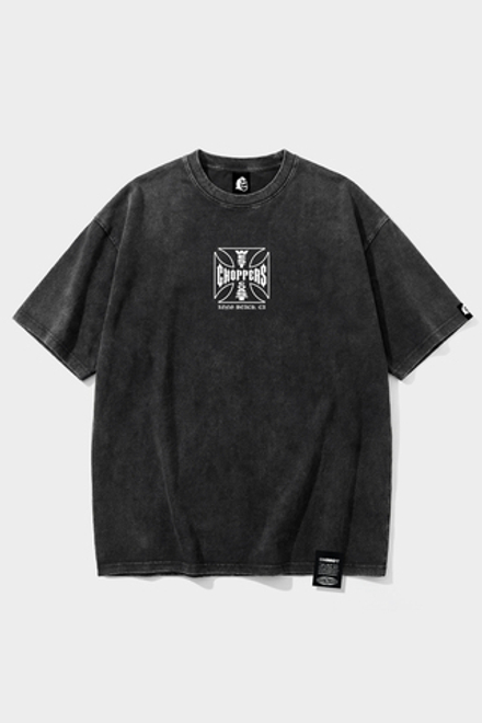 Футболка SHMOT "WCC" GARMENT DYE Черный