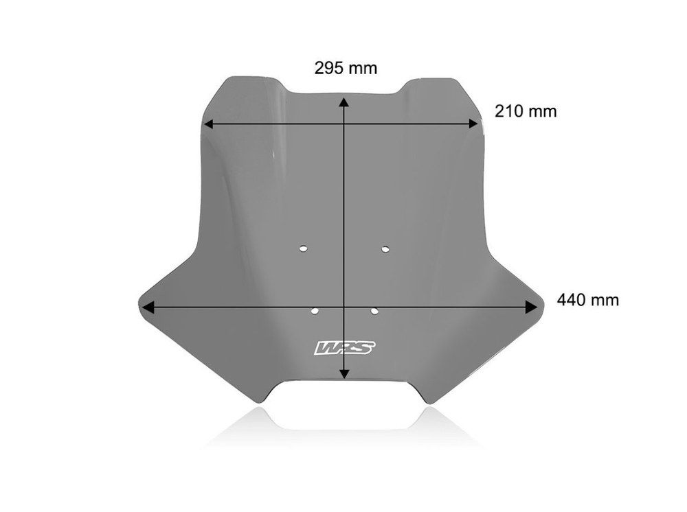 WRS Touring стекло Yamaha MT-09 затемненное YA045FS