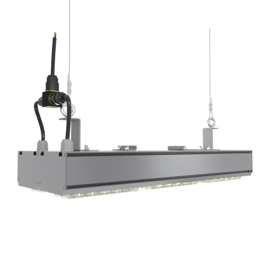 Светильник LED ПАЛЛАДА ДСП02-150-002-5К Д90 150Вт 5000К IP65 Прозрачный 26250лм 540х181х135мм WOLTA PRO