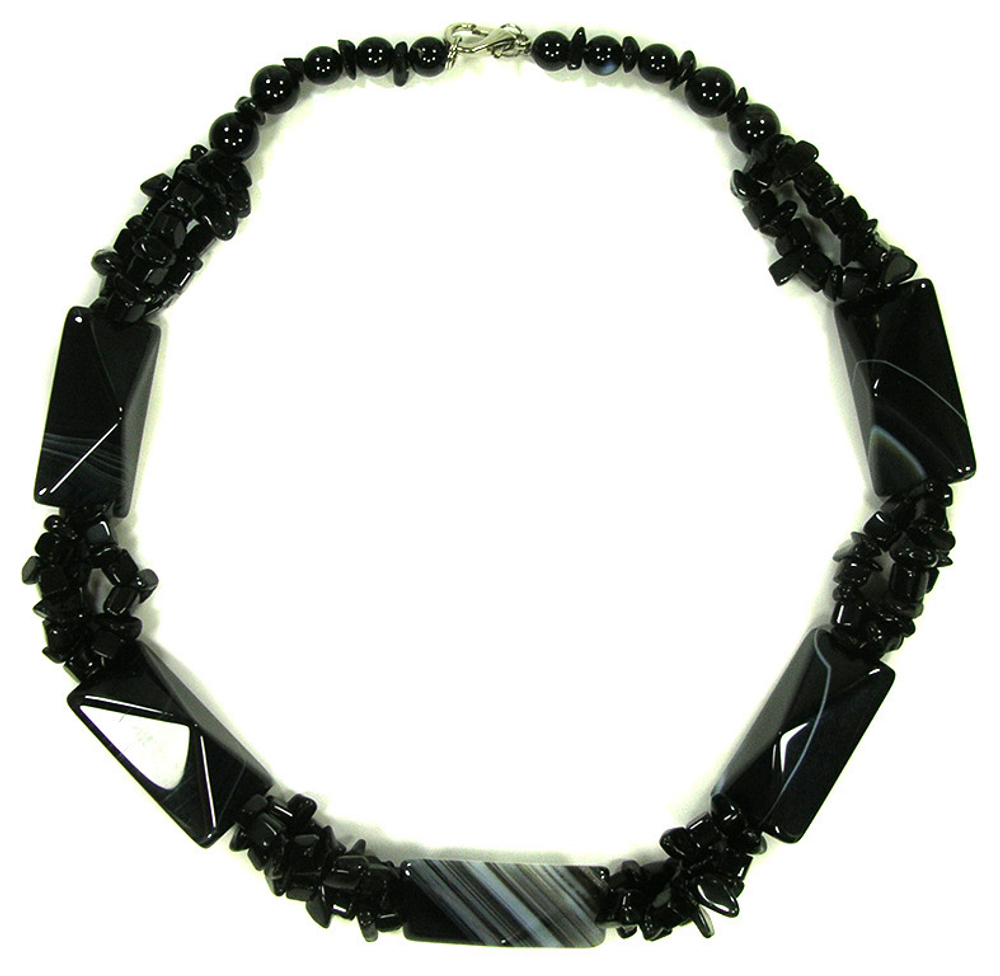 Бусы Агат agbu010