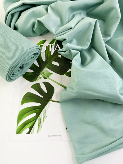 ПОЛЫНЬ - Футер 2х нитка с лайкрой, компакт пенье (КРВ246)