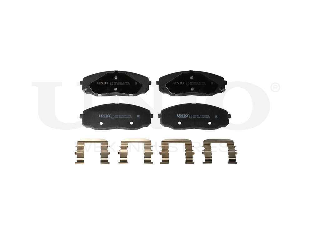 Колодки тормозные диск. передние UNIO BRP-20470