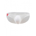 Мужские трусы из дышащей сетки белые (M)